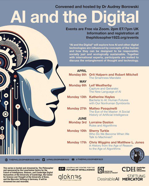 AI and The Digital | Eventi online aprile – giugno