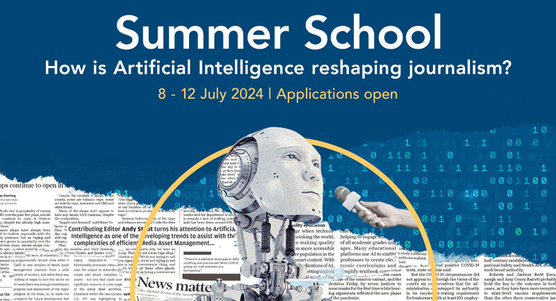 locandina summer school con titolo e durata evento