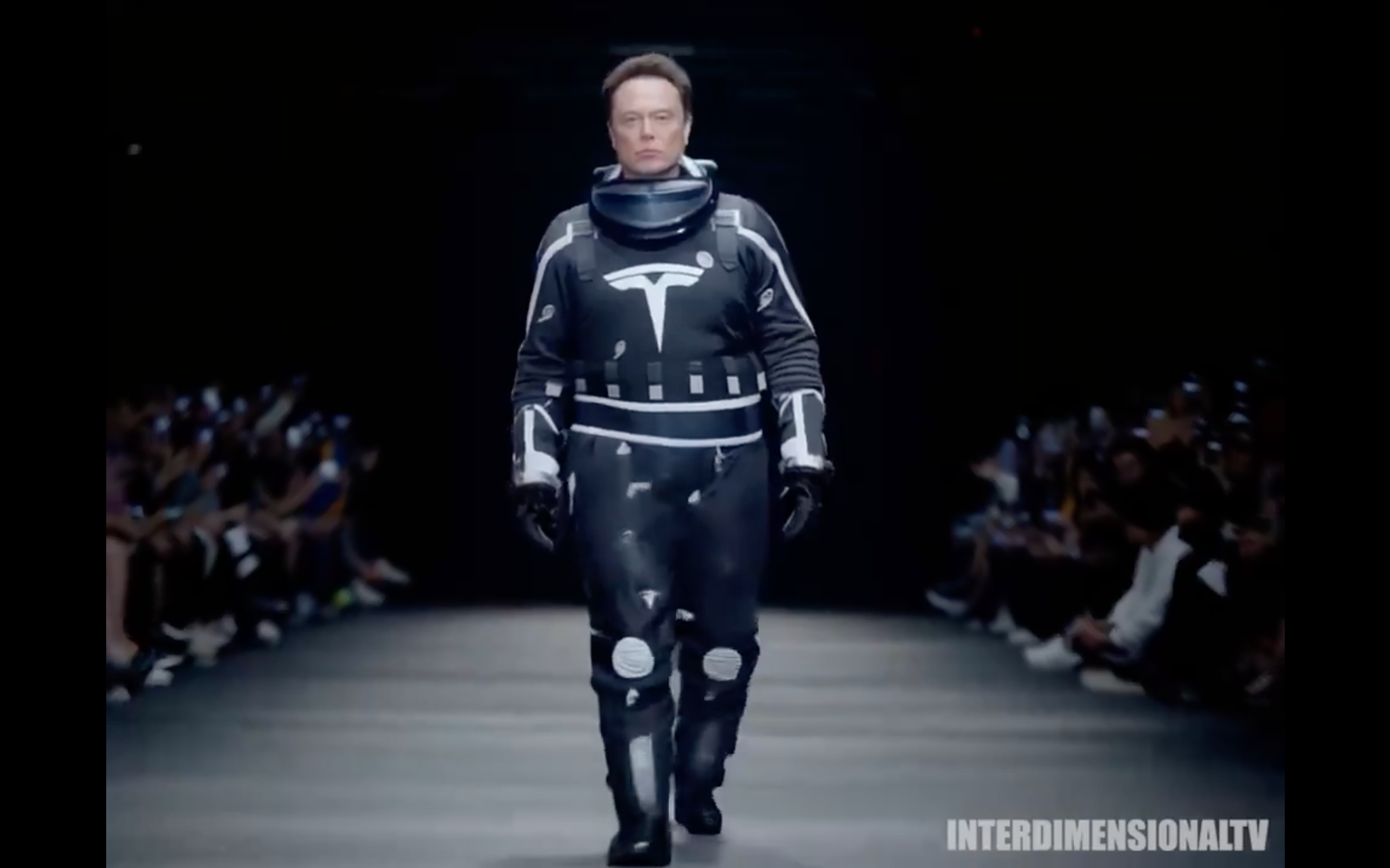 La sfilata virtuale di Elon Musk fa satira sui leader mondiali