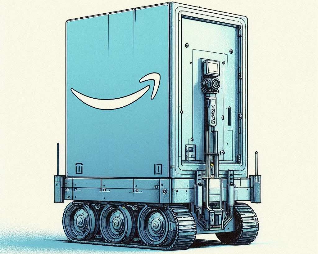 Il robot Vulcan affianca i lavoratori nei magazzini Amazon