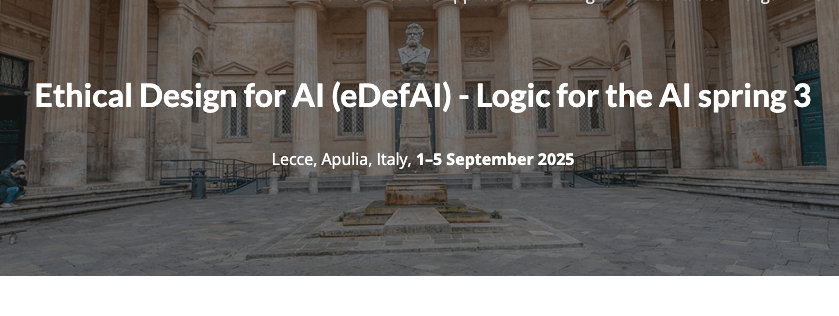 EDeFAI 2025: il forum europeo sull’educazione all’IA | 1-5 sett