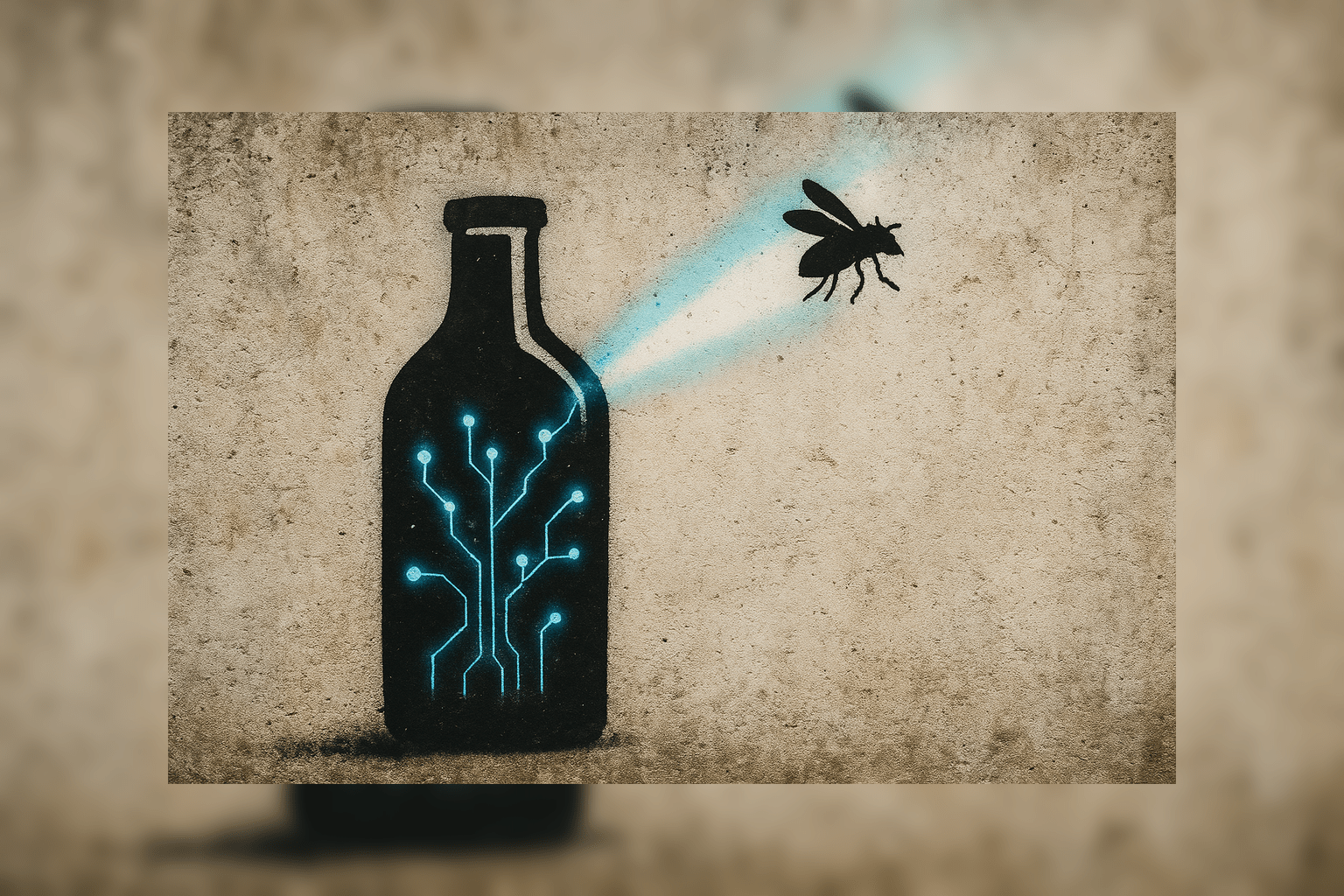 Mosca uscita dalla bottiglia