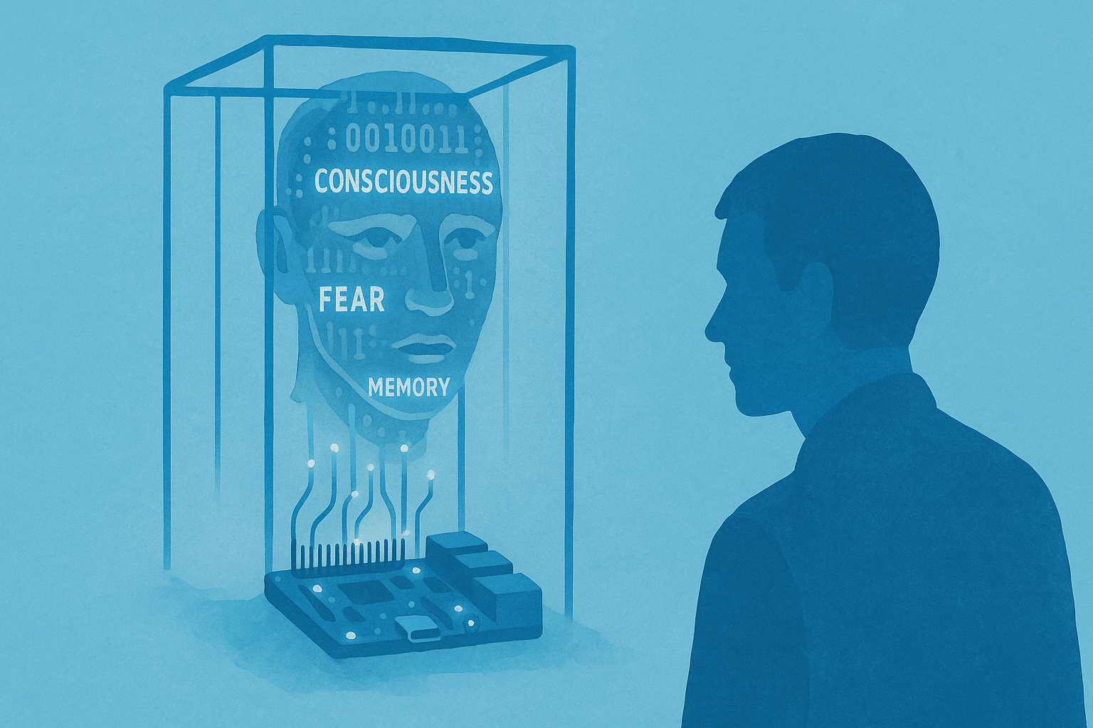 Coscienza artificiale esplorata con un’opera d’arte